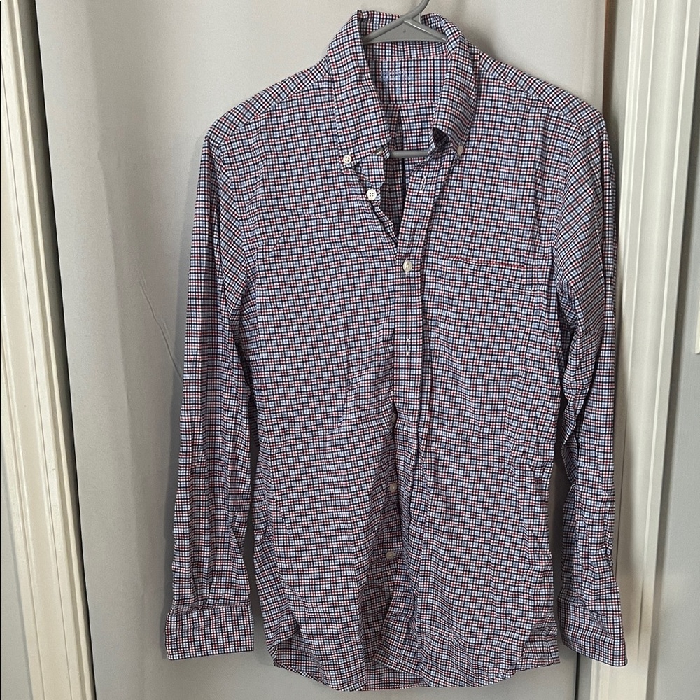 Brooks Brothers Red and Blue Plaid Shirt